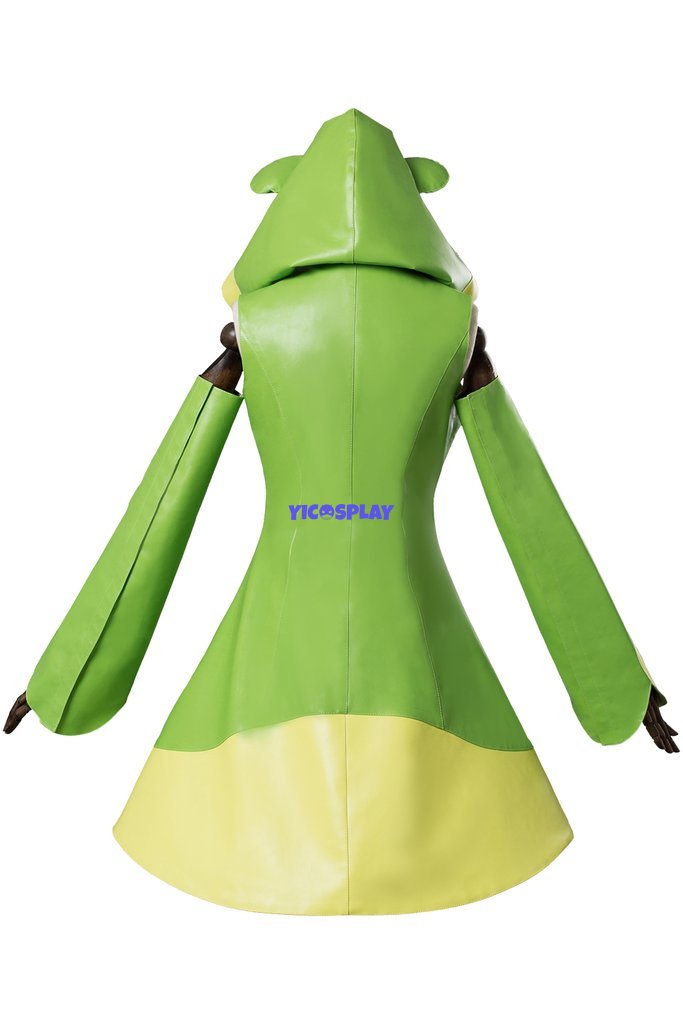 Anime Card Captor Kinomoto Sakura Green Raincoat Halloween Suit Cosplay Costume From Yicosplay