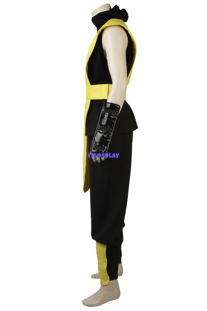 Scorpion Ninja Costume Mortal Kombat Cosplay Outfit From Yicosplay