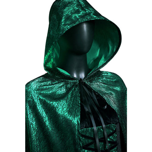 Emerald Sorceress Green Cloak Dress Cosplay Costume From Yicosplay