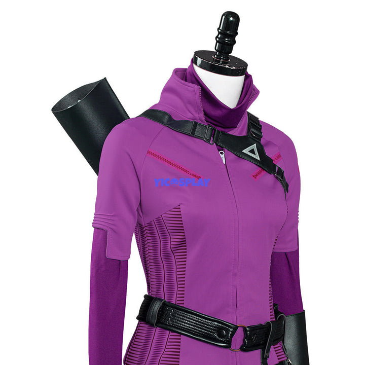 Kate Bishop Hawkeye Costume halloween Suit Cosplay Outfit From Yicosplay