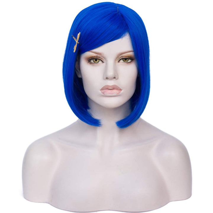 Blue Coraline Wig From Yicosplay