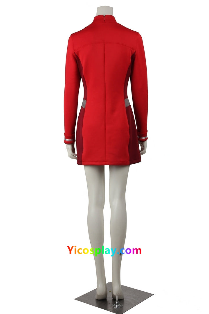 Star Trek Beyond Woman Uhura blue Cosplay Costume Jacket From Yicosplay