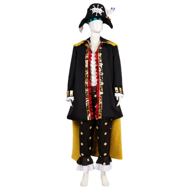 Black Beard Marshall D. Teach One Piece Halloween Outfit Cosplay Costume From Yicosplay