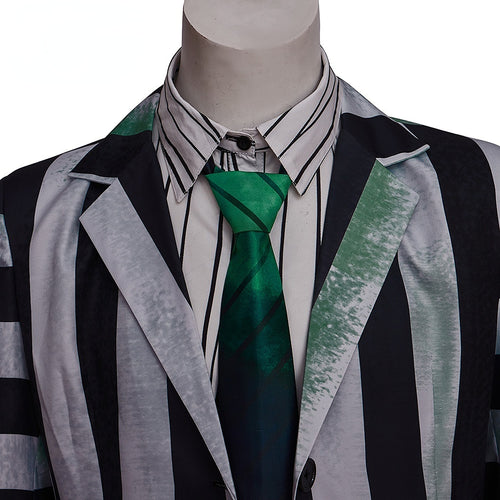 Beetle Musical Striped Suit Halloween Outfit Cosplay Costume From Yicosplay