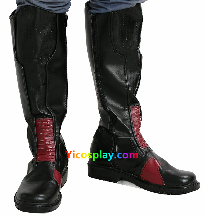 The Flash Barry Allen Cosplay Boots From Yicosplay