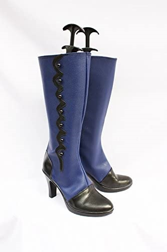 Black Butler Ciel Cosplay Boots Shoes Blue From Yicosplay