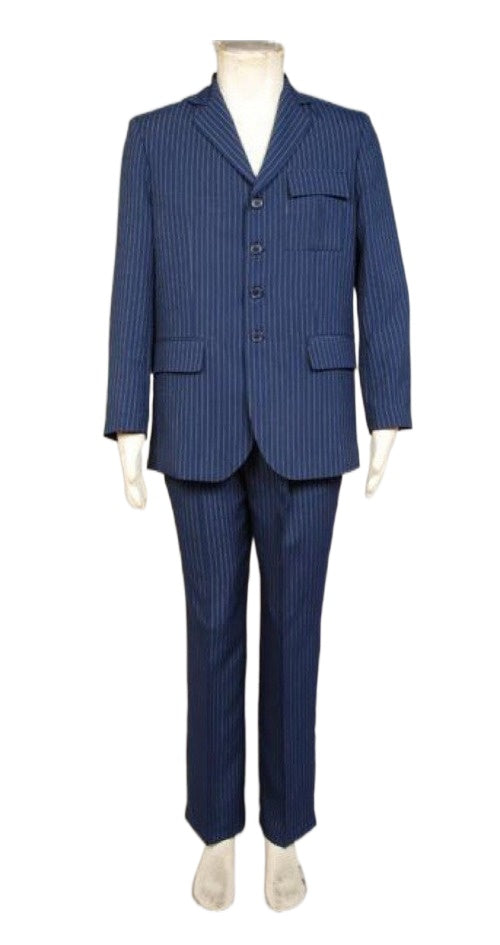 Best Who Will Be Doctor Dr Blue Suit Blazer Cosplay Costumes with Pants From Yicosplay