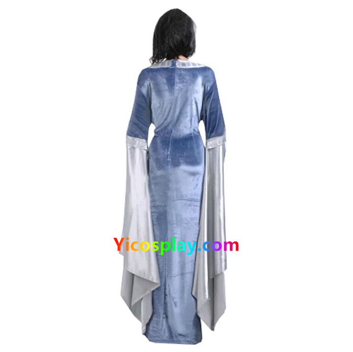 The Lord of The Rings Undomiel Dress Blue Cosplay Costumes From Yicosplay