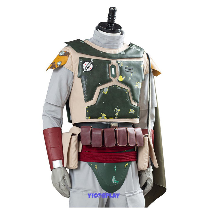 Star Wars Boba Fett Return of The Jedi Cosplay Costume Outfit From Yicosplay