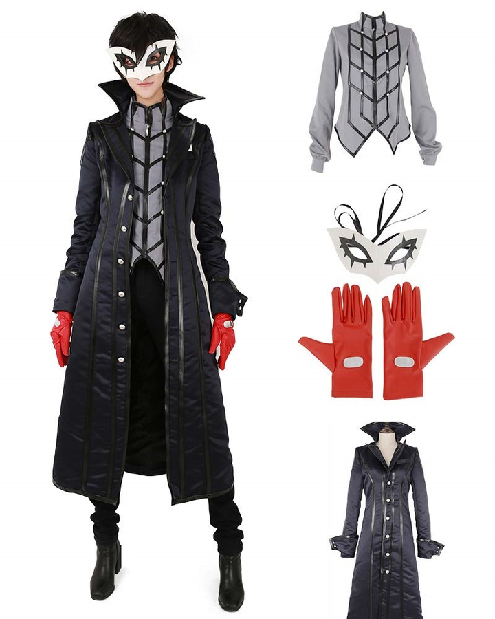 Persona 5 Joker Akira Kurusu Halloween Outfit Cosplay Costume From Yicosplay