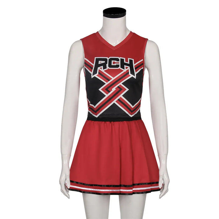 Red Cheerleader Cosplay Costume From Yicosplay