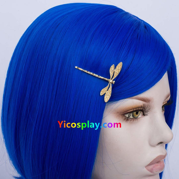 Blue Coraline Wig From Yicosplay