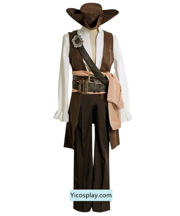 Captain Jack Sparrow Halloween Cosplay Costume From Yicosplay