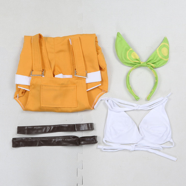 One Piece Nami Stampede Overall Shorts Outfit Cosplay Costumes From Yicosplay