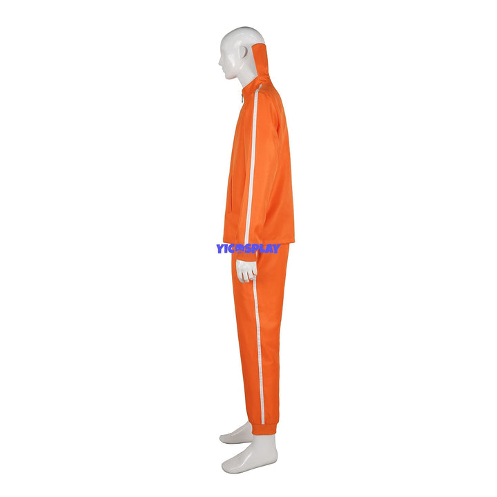 Despicable Me Victor Costume Orange Suit with Wig From Yicosplay