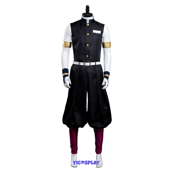 Demon Slayer Season 2 Uzui Tengen Uniform Outfit Adult Anime Halloween Cosplay Costume From Yicosplay