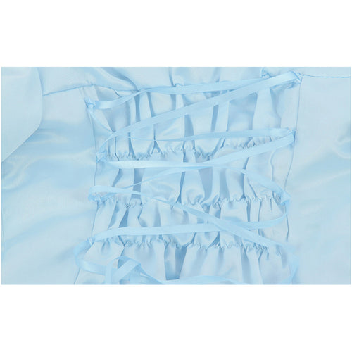 Nekopara Chocola/Vanilla Blue Maid Dress Cosplay Costume From Yicosplay