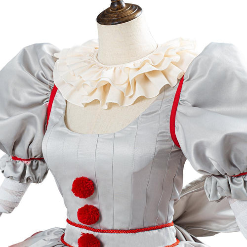 Pennywise Female Cosplay Costumes for Halloween The Clown Dresses From Yicosplay