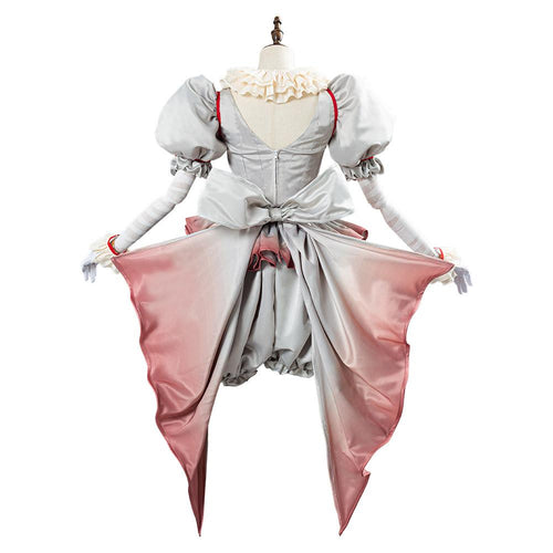 Pennywise Female Cosplay Costumes for Halloween The Clown Dresses From Yicosplay