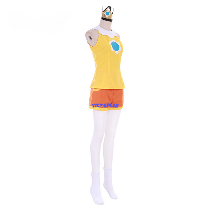 Princess Daisy Tennis Outfit Cosplay Dress From Yicosplay