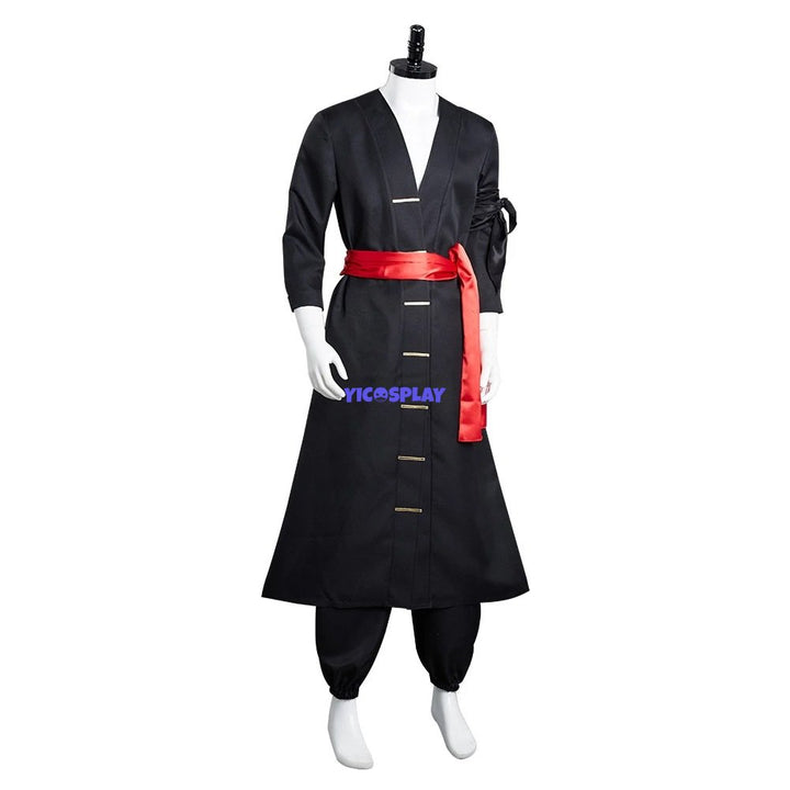 One Piece Zoro Onigashima Black Halloween Outfit Cosplay Costume From Yicosplay