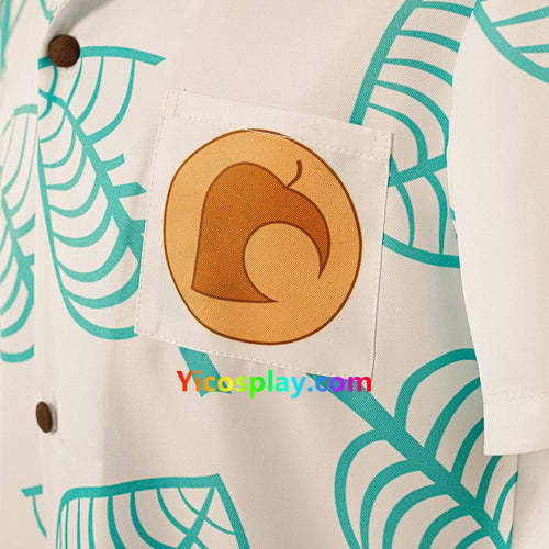 Animal Crossing Tom Nook Shirt Cosplay Costume From Yicosplay