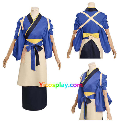 Lycoris Recoil Inoue Takina Cosplay Costume Kimono Outfits Halloween Suit From Yicosplay