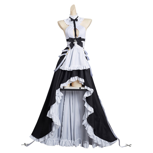 Azur Lane KMS August Von Parseval Maid Cosplay Costume From Yicosplay