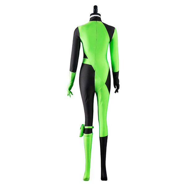 Adult Kim Possible Shego Jumpsuit Halloween Cosplay Costume From Yicosplay