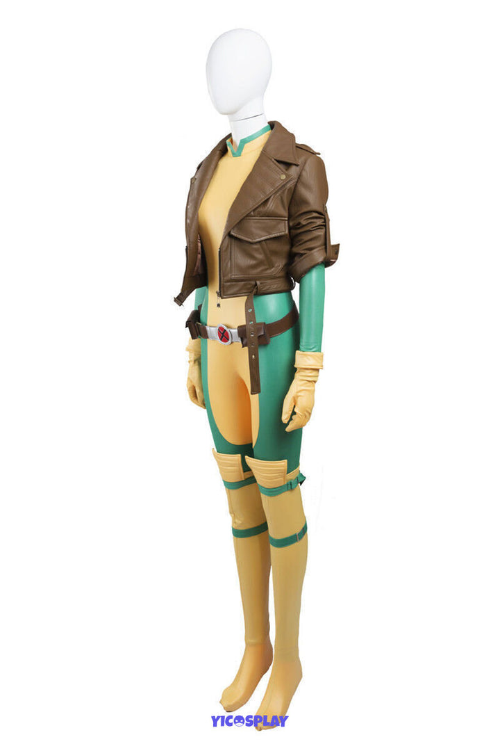 X Men Rogue 90s Rogue Halloween Outfit Cosplay Costume From Yicosplay