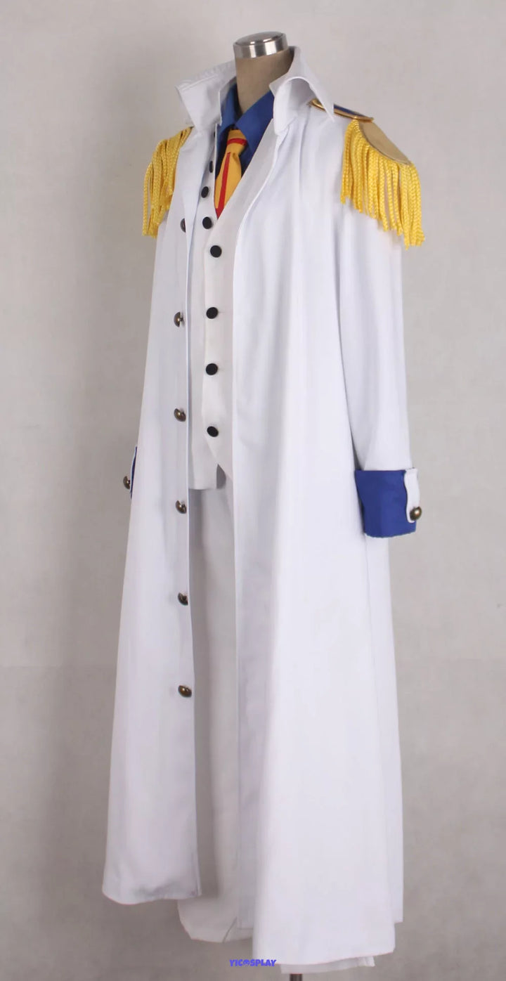 One Piece Aokiji Kuzan Uniform Cosplay Costume From Yicosplay