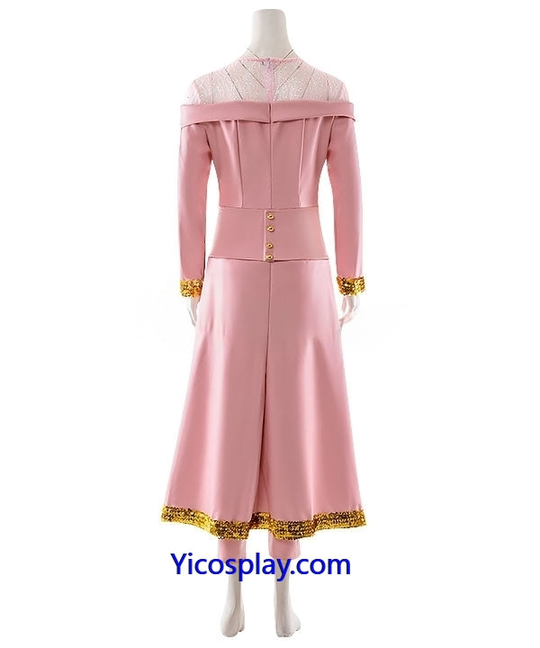 Audrey Pink Dress Cosplay Costumes From Yicosplay