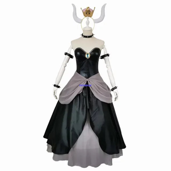 Super Mario Odyssey Kuppa Hime Bowsette Princess Halloween Dress Cosplay Costume From Yicosplay
