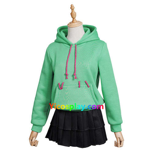 Vanellope Von Schweetz Women Girls Hoodie Skirt Outfits Halloween Suit Cosplay Costume From Yicosplay