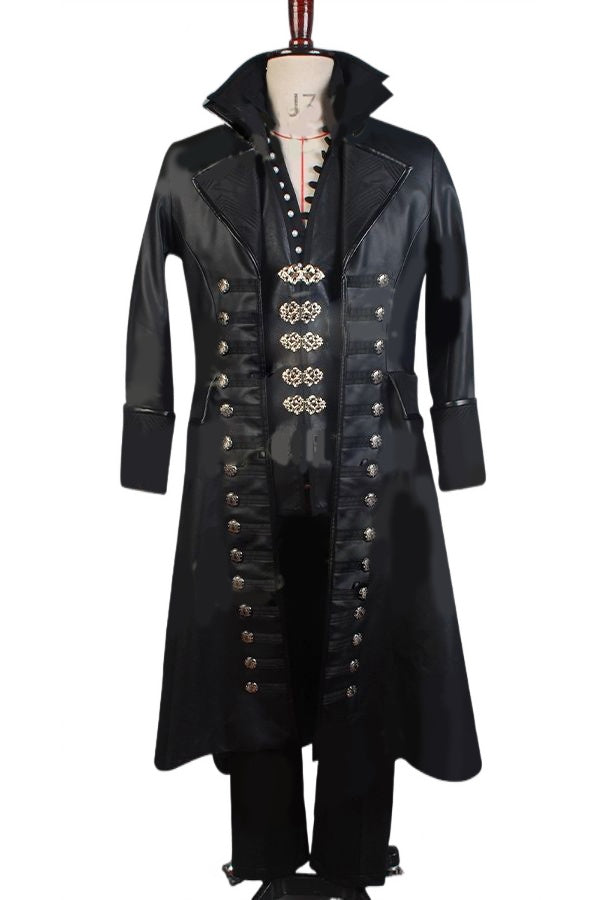 Captain Hook Once Upon A Time Killian Jones Cosplay Costume Outfit From Yicosplay