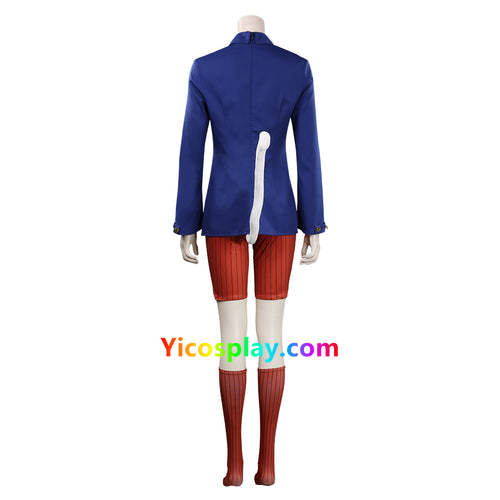 Hunter X Hunter Neferpitou Blue Halloween Outfit Cosplay Costume From Yicosplay