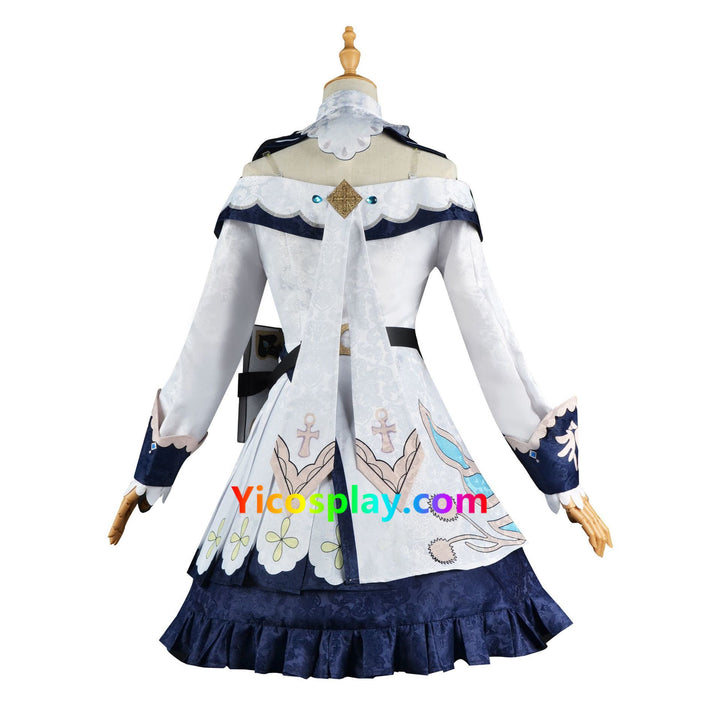 Genshin Impact Barbara Dress Outfits Halloween Suit Cosplay Costume From Yicosplay