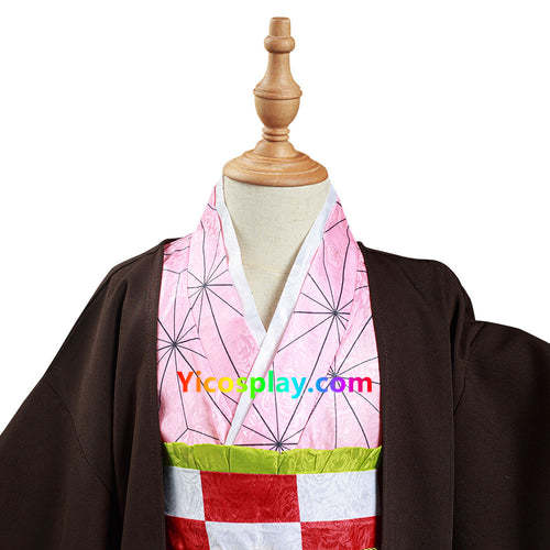 Kamado Nezuko Kids Kimono Cosplay Costume From Yicosplay