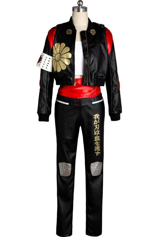 Dc Suicide Squad Katana Outfit Cosplay Costume From Yicosplay