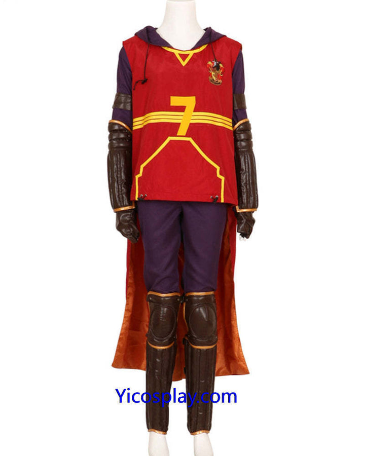 Ginny Weasley Quidditch Costume Adults From Yicosplay