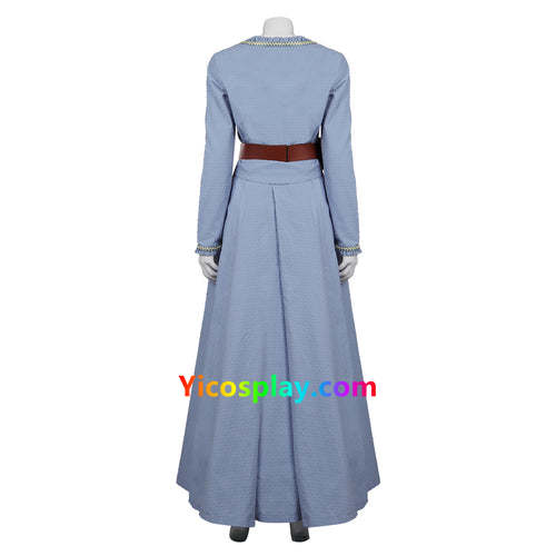 Westworld Dolores Abernathy Blue Vintage Dress Cosplay Costume From Yicosplay