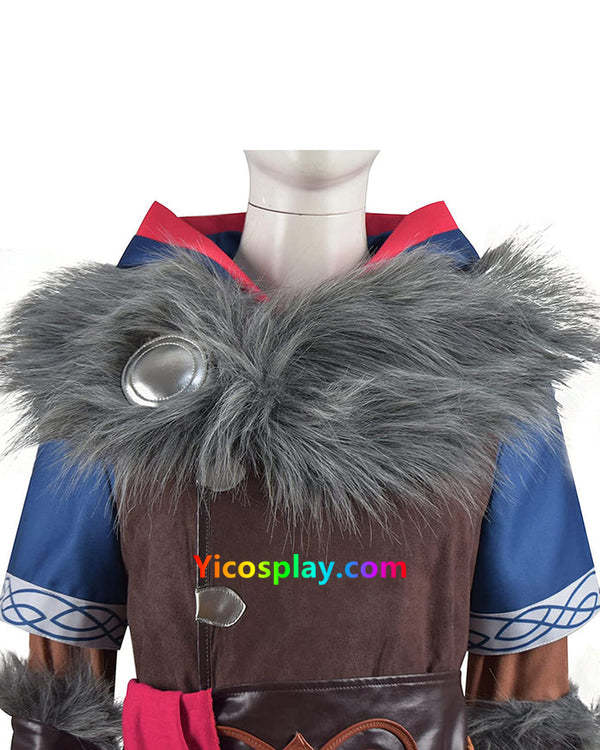 Assassin Creed Valhalla Eivor Outfits Halloween Cosplay Costume – Yicosplay