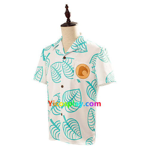 Animal Crossing Tom Nook Shirt Cosplay Costume From Yicosplay