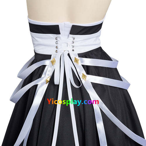 Azur Lane KMS August Von Parseval Maid Cosplay Costume From Yicosplay