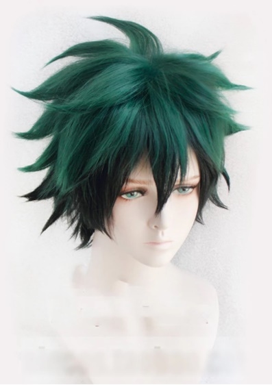 Izuku Midoriya Deku Multicolor Cosplay Wig From Yicosplay