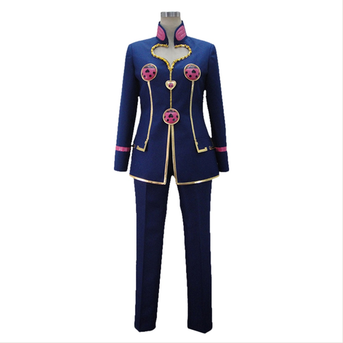 Jojos Bizarre Adventure Golden Wind Giorno Giovanna Blue Cosplay Costume From Yicosplay