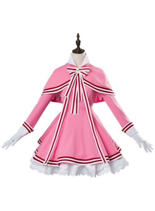 Cardcaptor Sakura Pink Dress Cosplay Costumes From Yicosplay