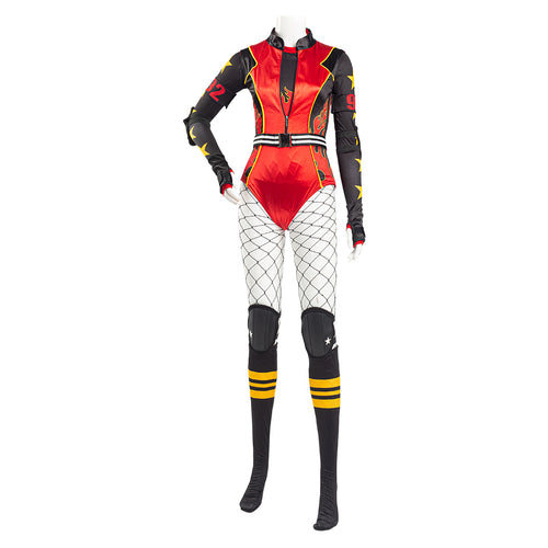 Harley Quinn Roller Derby Halloween Outfit Cosplay Costume From Yicosplay