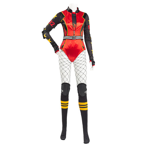 Harley Quinn Roller Derby Halloween Outfit Cosplay Costume From Yicosplay