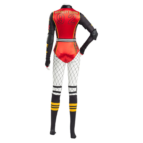 Harley Quinn Roller Derby Halloween Outfit Cosplay Costume From Yicosplay